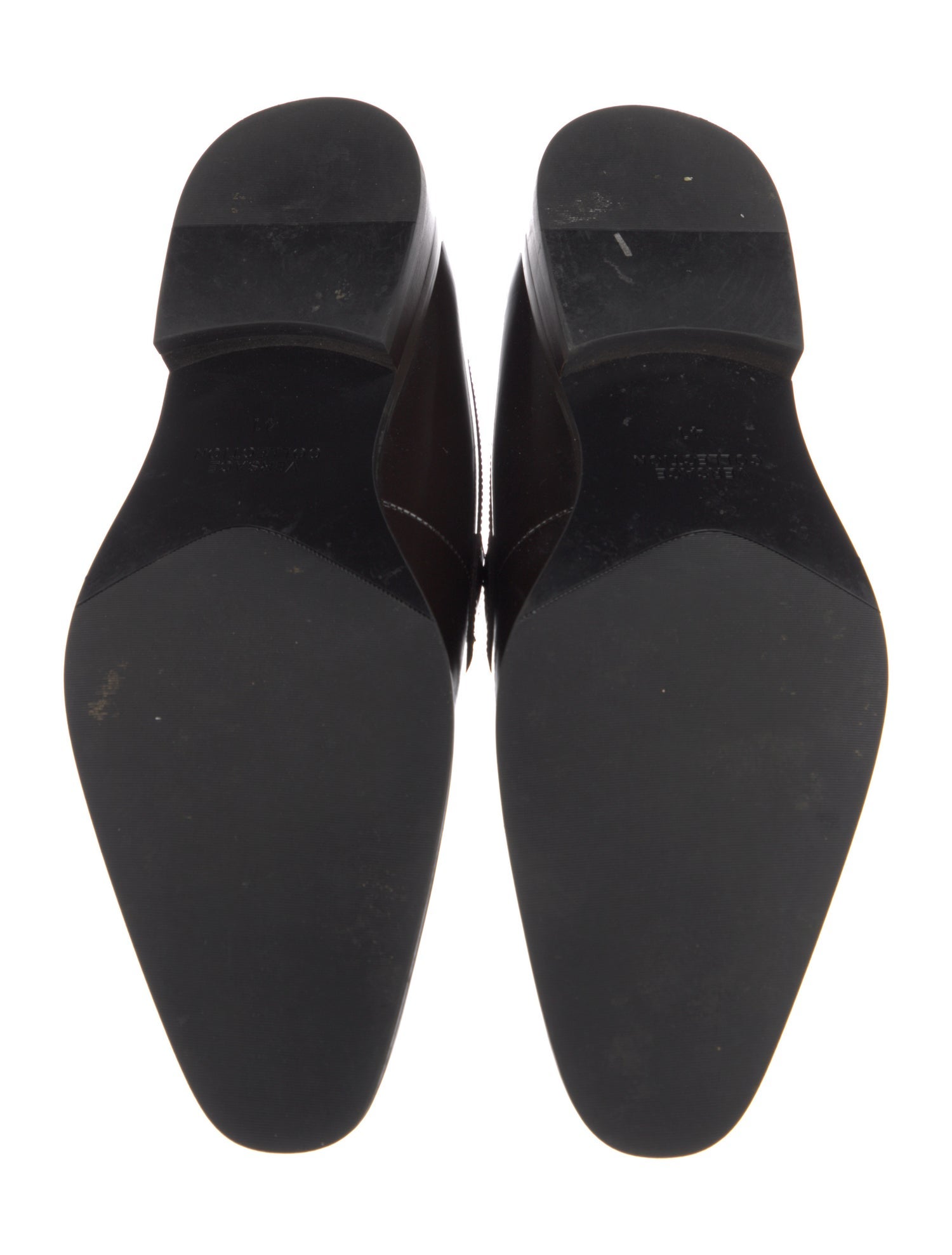 Versace Collection Patent Leather Dress Loafers